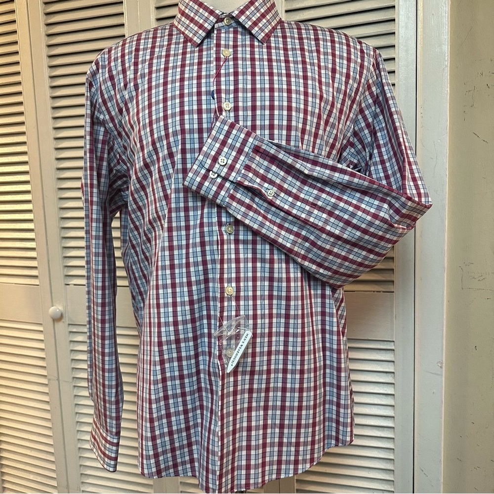 NWTs  EGARA  Size XL  Non Iron  100% Cotton